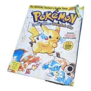 Pokémon Player Guide Special Edition Yellow Red Blue Versions Nintendo Strategy